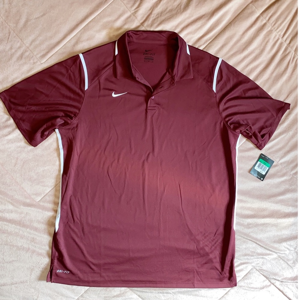 NIKE Dri Fit Training Collar Shirt